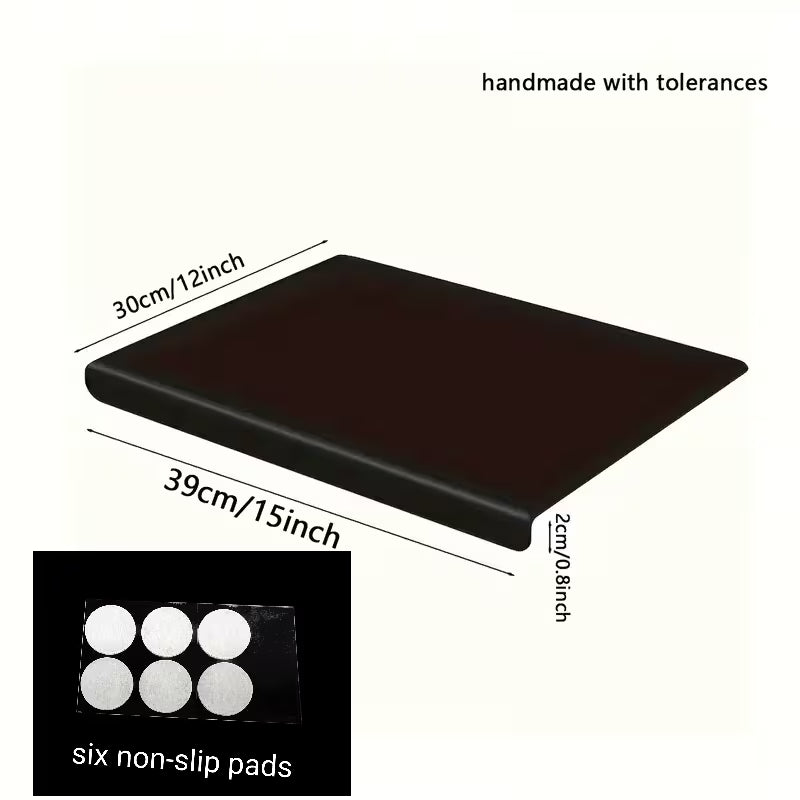 1pc Large Black High-Tenacity Cutting Board