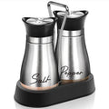 ⏰ Penguin Design Salt and Pepper Shaker Set – Cute Shape, 304 Stainless Steel & Precision Dispensing Lid 🐧✨