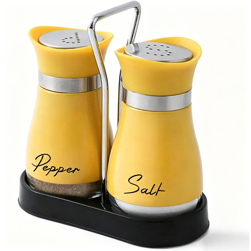 ⏰ Penguin Design Salt and Pepper Shaker Set – Cute Shape, 304 Stainless Steel & Precision Dispensing Lid 🐧✨