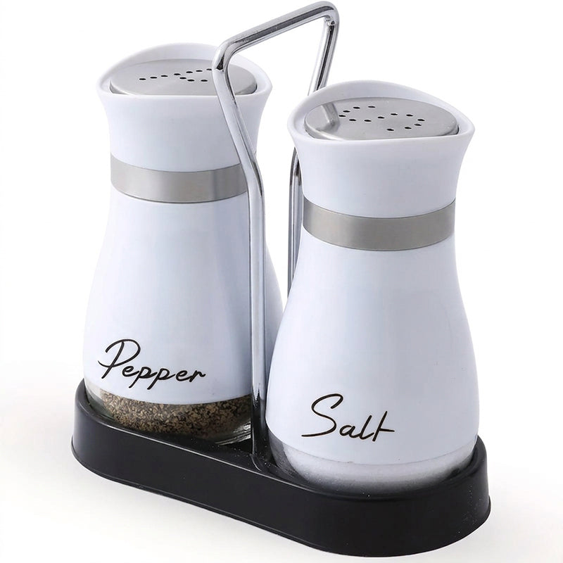 ⏰ Penguin Design Salt and Pepper Shaker Set – Cute Shape, 304 Stainless Steel & Precision Dispensing Lid 🐧✨